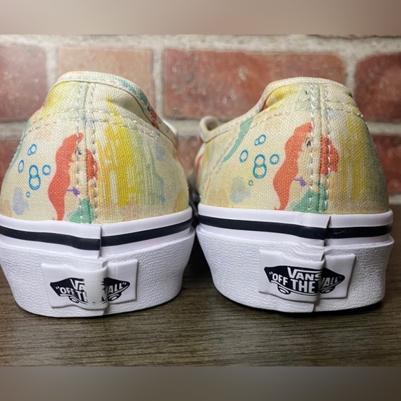 Little Mermaid Disney X Vans Sz 6 Womens - Picture 3 of 7